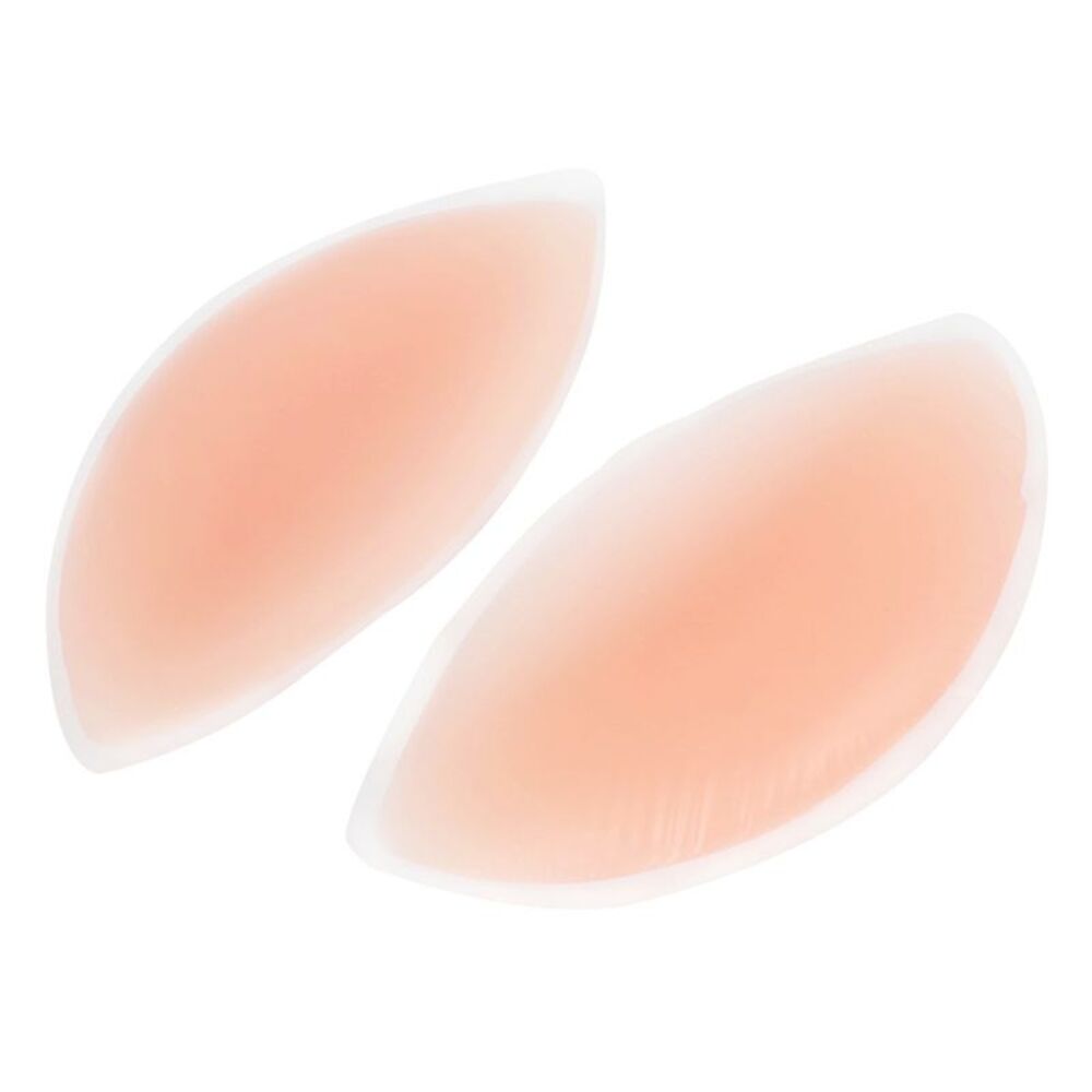 Soft Silicone Chest Bra Pad Push Up Enhancer Pair Flesh Color